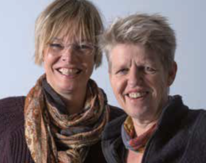 Foto van Karin Landsbergen en Marja de Lint