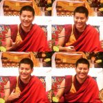 Demo Rinpoche terwijl hij lesgeeft