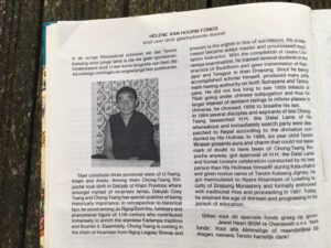 Foto biografie Chungtsang Rinpoche