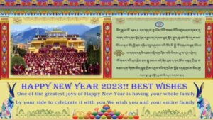 Happy New Year 2023 van Gyuto Tantric College