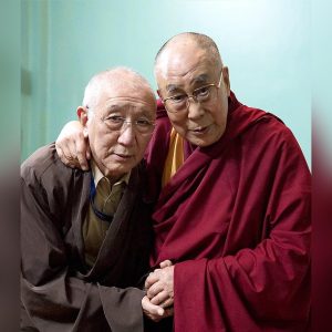 Dagyab Rinpoche met de Dalai Lama